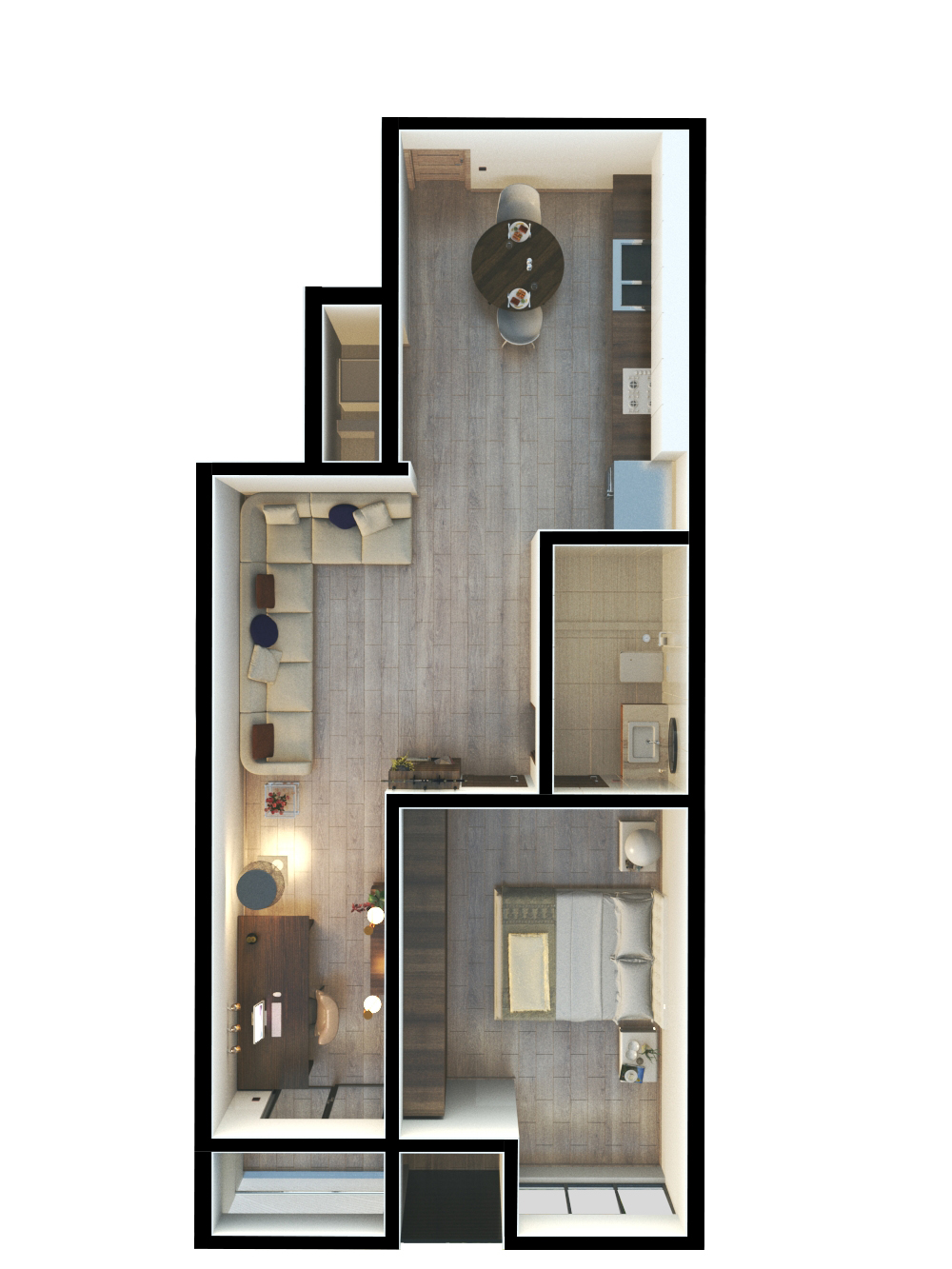 LIVENT | Departamento de 1 Rec.